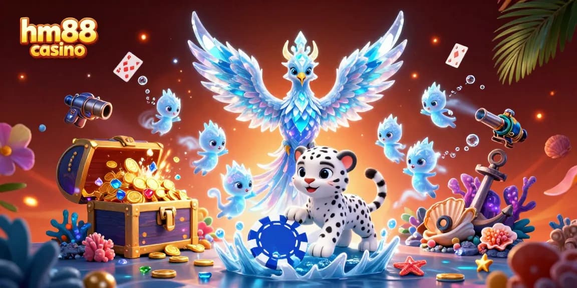 Experience the magic of hm88 casino with colorful games, vibrant characters, and thrilling gaming action.