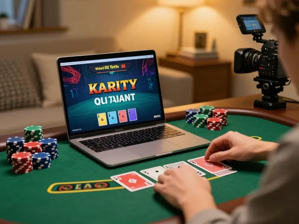 Engaging in a blackjack game on BJ88 with strategic moves and colorful cards.