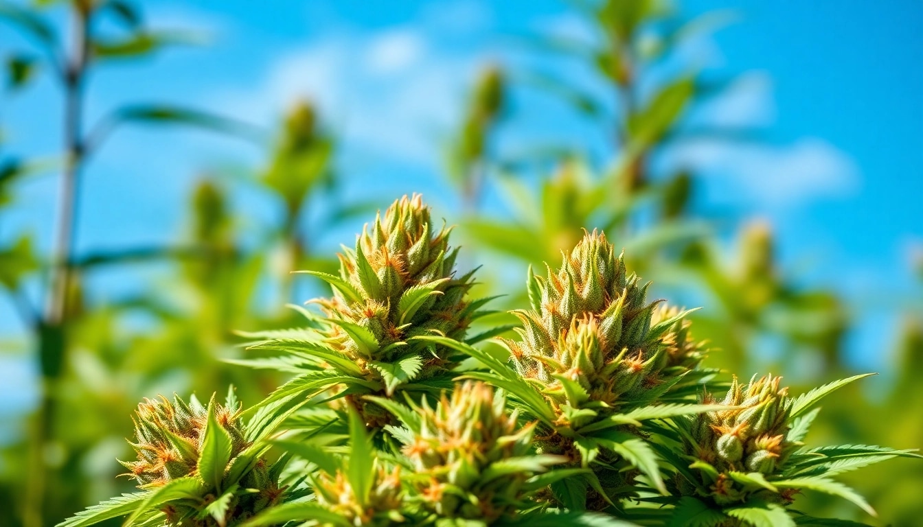 Highlighting Mental Wellness CBD buds in a vibrant cannabis arrangement to promote relaxation and healing.