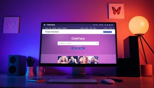 How to search OnlyFans without username on a computer screen, showcasing a user-friendly interface and trusted online tools.